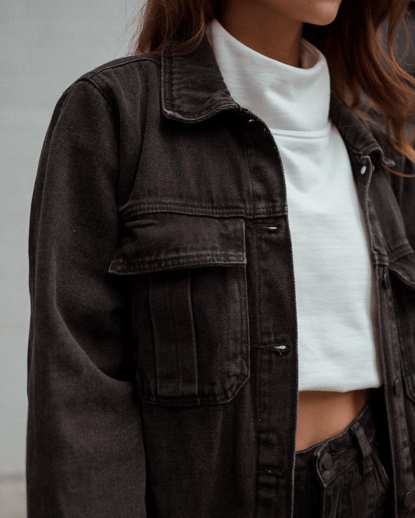 Cargo Black Jacket