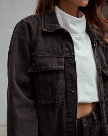 Cargo Black Jacket