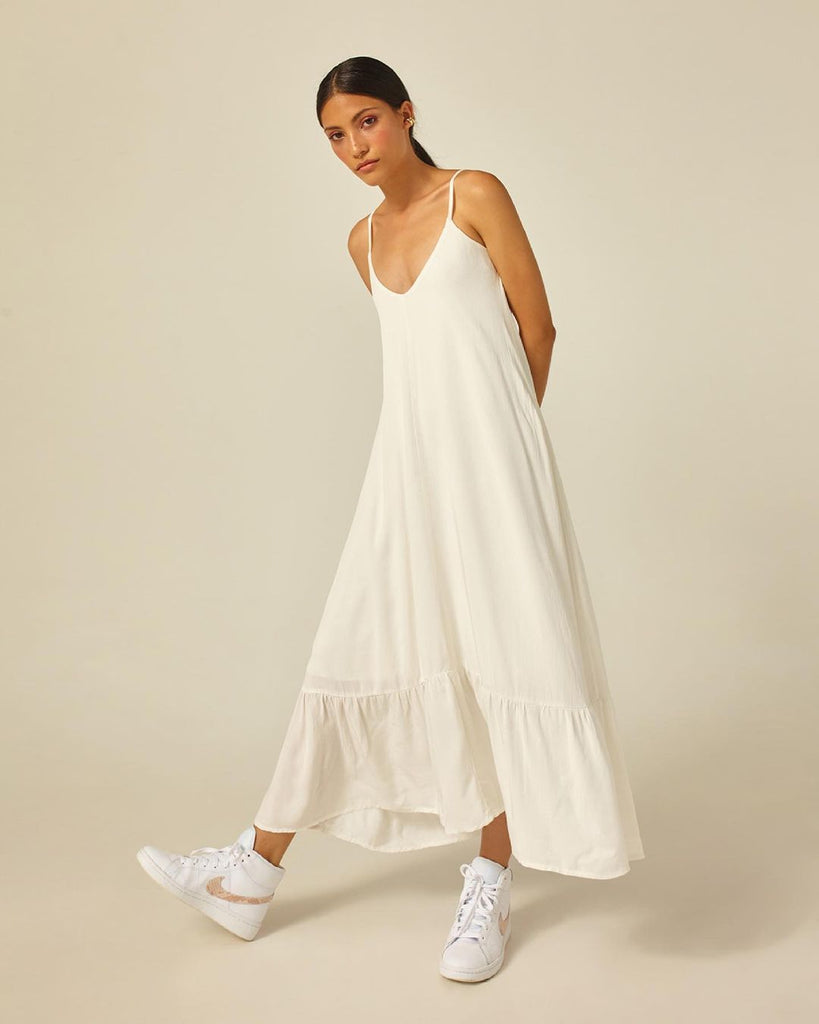 Maxi Chalki White Dress